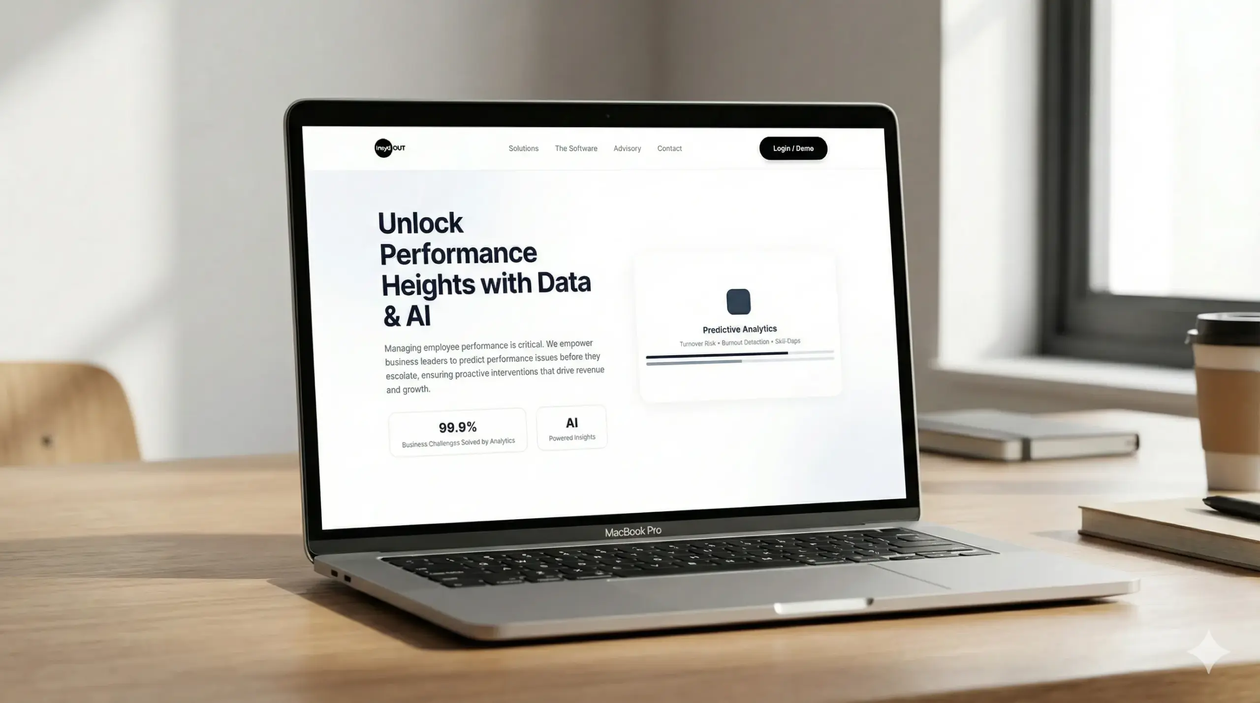 InsydOut Employee Performance System Dashboard